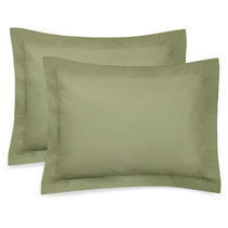 Green best sale euro sham